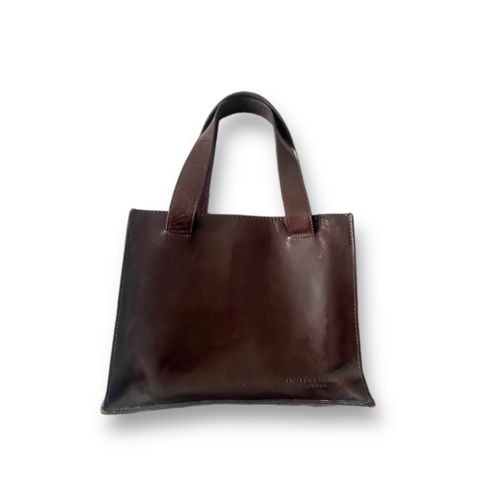 KATHERINE HAMNETT genuine leather bag